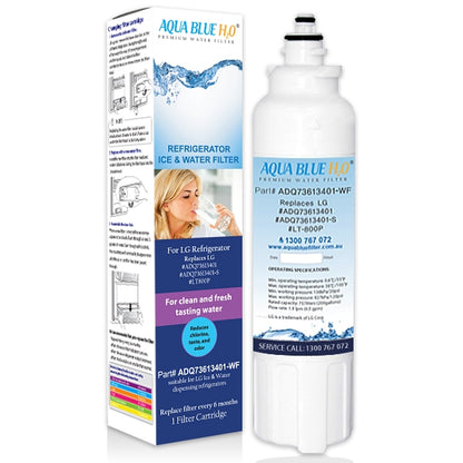 LG Replacement Water Filter LT800P(ADQ73613401) with LG Air Filter LT120F(ADQ73214404)