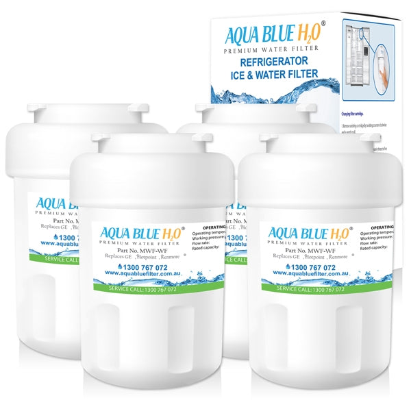 GE MWF MWFP SmartWater  Internal Fridge Water Filter by  Aqua  Blue H20 