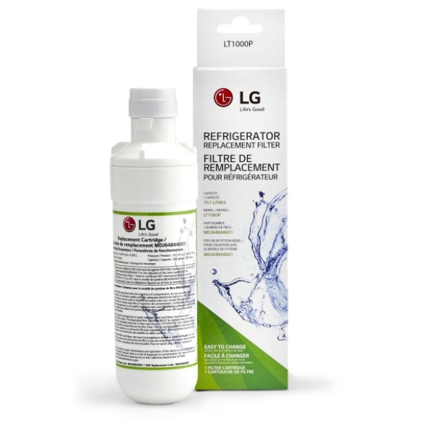 LG LT1000P MDJ64844601 ADQ74793501 refrigerator water filter