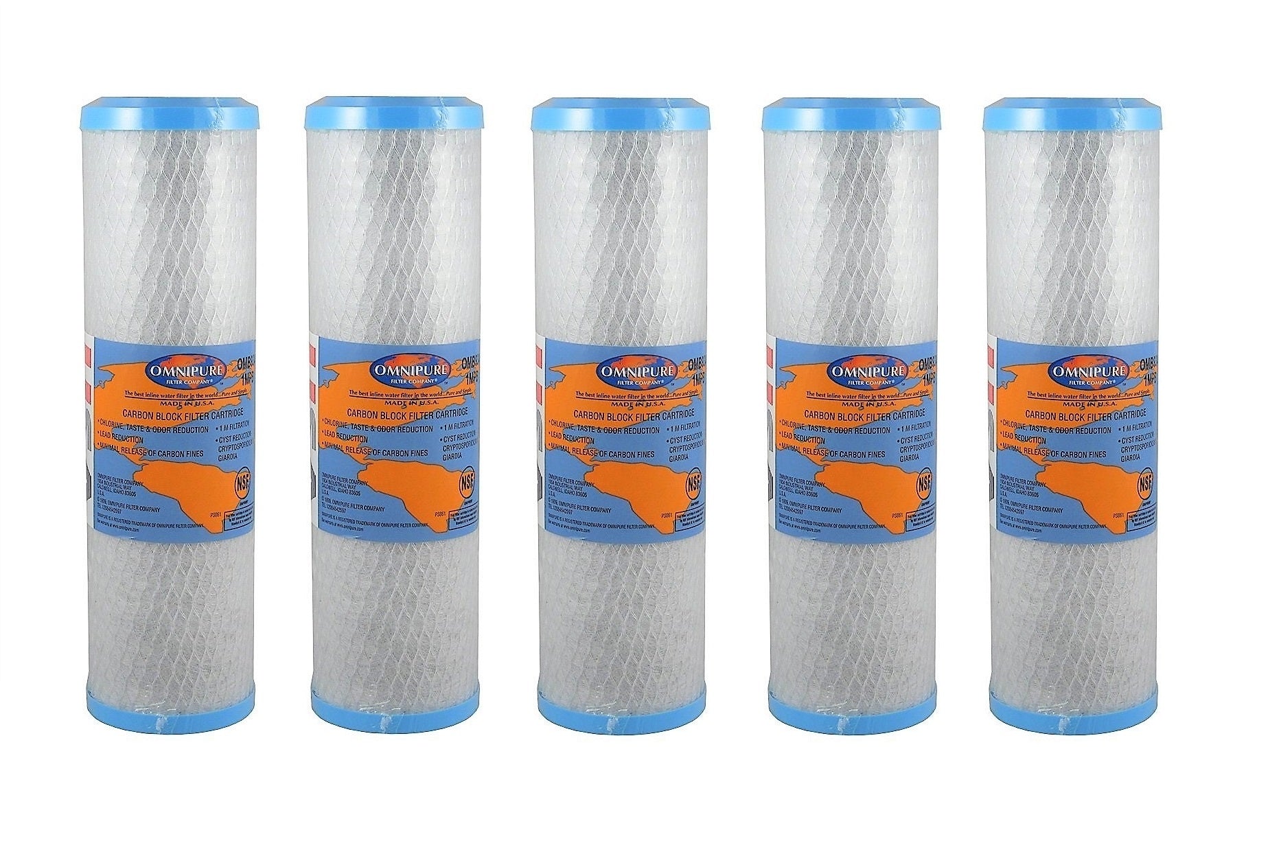 Omnipure OMB9341MPB 1ML 1um Lead Reduction Water Filter 10"