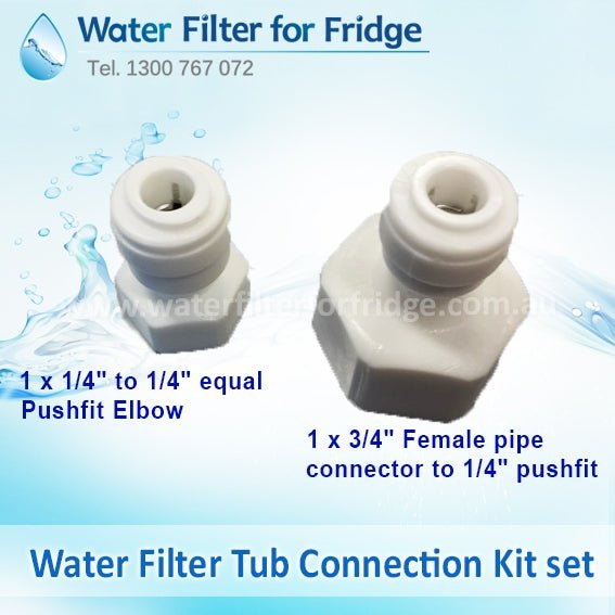 1x Samsung Water Filter DA29 - 10105J Generic + Tube 5m 1/4" Kit - WATER FILTER DISTRIBUTORS