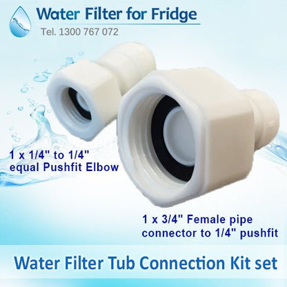 1x Samsung Water Filter DA29 - 10105J Generic + Tube 5m 1/4" Kit - WATER FILTER DISTRIBUTORS