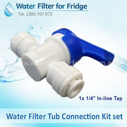 1x Samsung Water Filter DA29 - 10105J Generic + Tube 5m 1/4" Kit - WATER FILTER DISTRIBUTORS