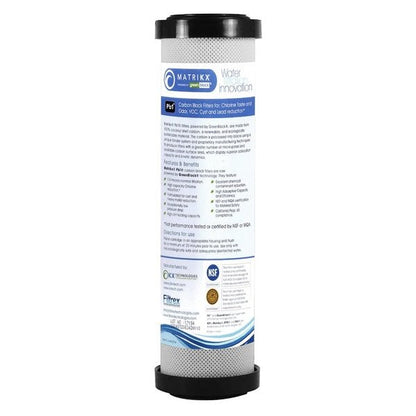 2 x 5 micron sediment & 2 x 0.5 micron Matrikx PB1 lead removal cartridge 10" - WATER FILTER DISTRIBUTORS
