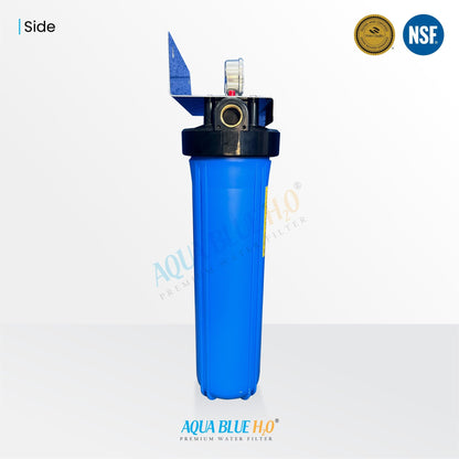 20 Inch Big Blue Whole House Water System with Sediment Polyspun Filter 10 Micron 60LPM - WATER FILTER DISTRIBUTORS