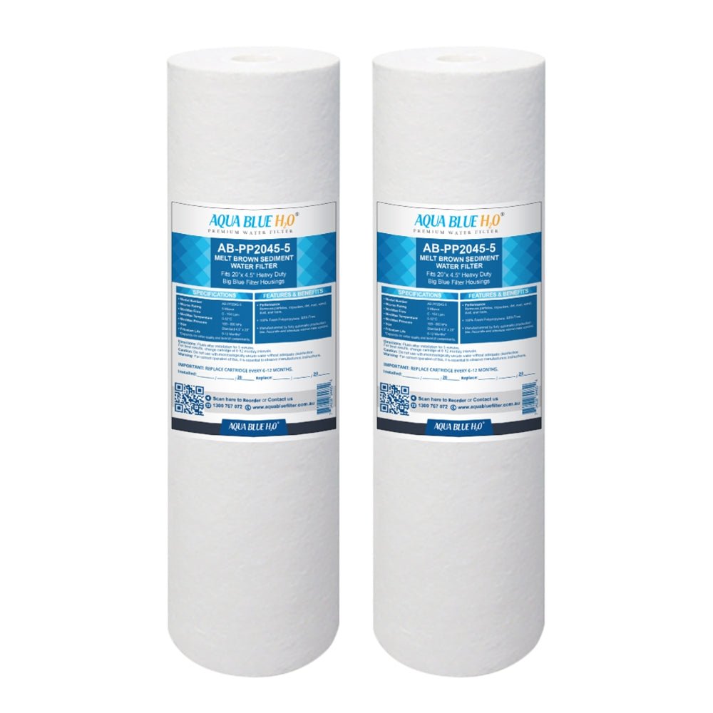 20" x 4.5" Big Blue PP Sediment 5m Filter Cartridge - WATER FILTER DISTRIBUTORS