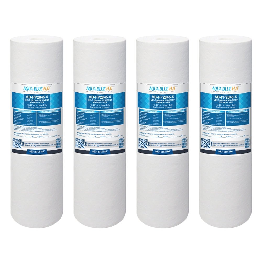 20" x 4.5" Big Blue PP Sediment 5m Filter Cartridge - WATER FILTER DISTRIBUTORS