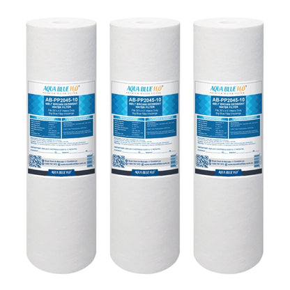 20" x 4.5" Big Blue PP Sediment Filter Cartridge 10Mic - WATER FILTER DISTRIBUTORS