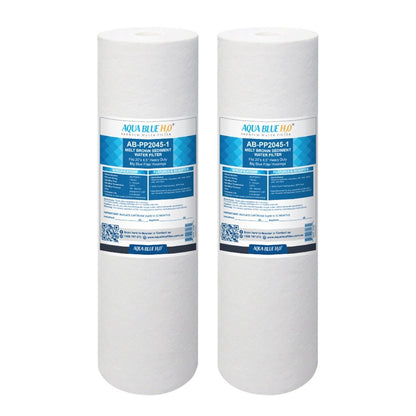 20" x 4.5" Big Blue PP Sediment Filter Cartridge 1Mic ABPP2045 - 1M - WATER FILTER DISTRIBUTORS