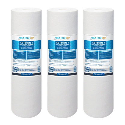 20" x 4.5" Big Blue PP Sediment Filter Cartridge 1Mic ABPP2045 - 1M - WATER FILTER DISTRIBUTORS
