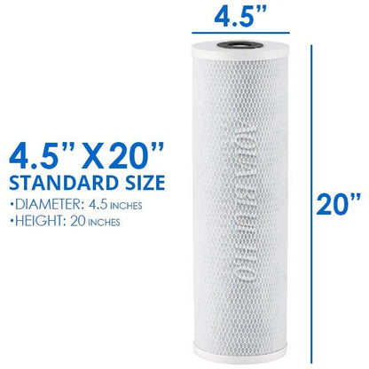 20 " x 4.5" inch Whole house water filter kit - WATER FILTER DISTRIBUTORS