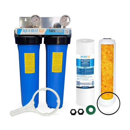 20 x 4.5 Whole House Water System with filter Option - WATER FILTER DISTRIBUTORS
