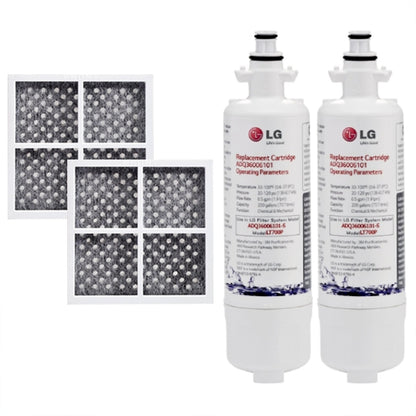 LG ADQ36006101 LT700P Genuine Fridge Filter + Air Filter LT120F