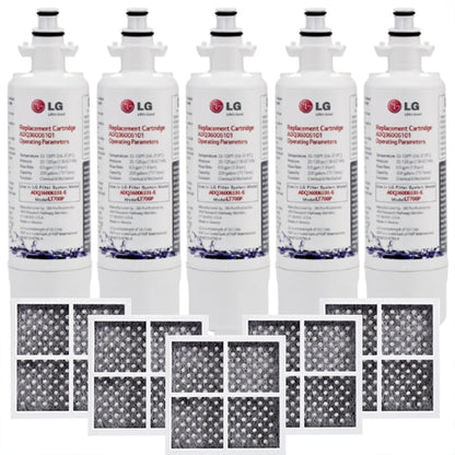 LG ADQ36006101 LT700P Genuine Fridge Filter + Air Filter LT120F