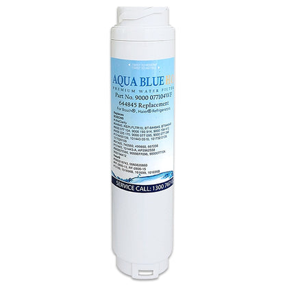 2x 644845/ 740560 9000-077104 UltraClarity Fridge Filter for Bosch Replacement  by Aqua Blue H2O