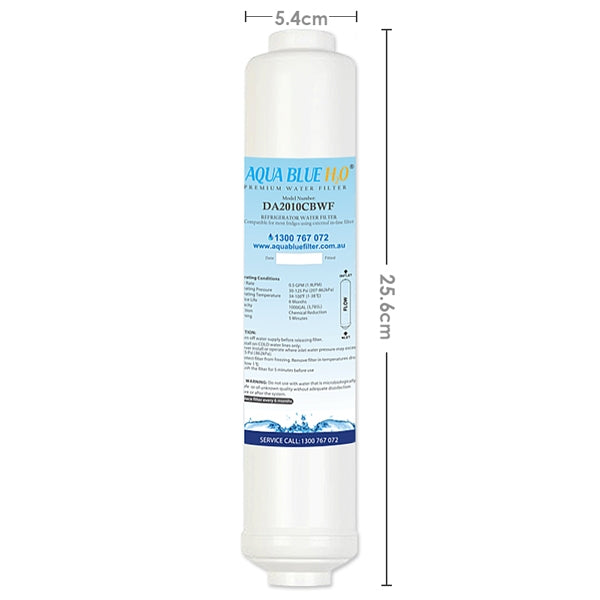 Premium Inline Fridge Filter push fit External Fridge Filter DA2010CB-WF DA2010CB