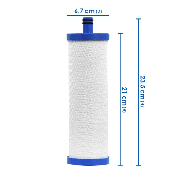 Sureseal CVM-68260Z 1 micron Bacteriostatic High Performance Carbon Cartridge replacement part 