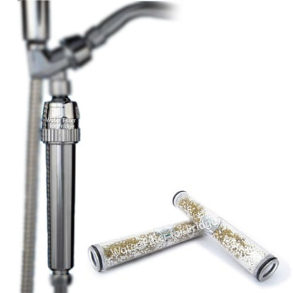 Sprite USA Universal Shower Hose Water Filter Chrome