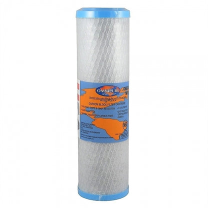Whole House Water System with Omnipure Carbon Block Filter OMB934 1 Mic