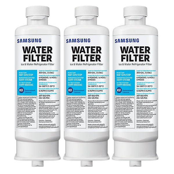 Samsung Genuine DA97-17376B Refrigerator Water Filter HAF-QIN/EXP