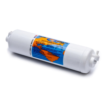 Omnipure K2505 SS Sediment Quick Connect Elbow 1/4" Tube with PLV Water Filter FMP 350