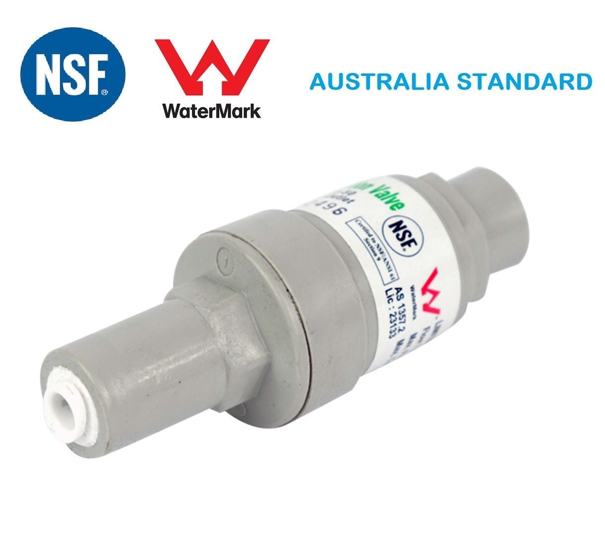 Omnipure K2505 SS Sediment Quick Connect Elbow 1/4" Tube with PLV Water Filter FMP 350