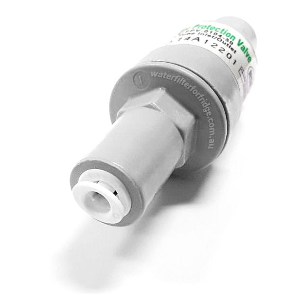 Omnipure K2505 SS Sediment Quick Connect Elbow 1/4" Tube with PLV Water Filter FMP 350