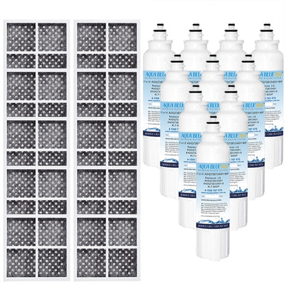 LG Replacement Water Filter ADQ73613401  LT800P  with LG Air Filter ADQ73214404(LT120F)