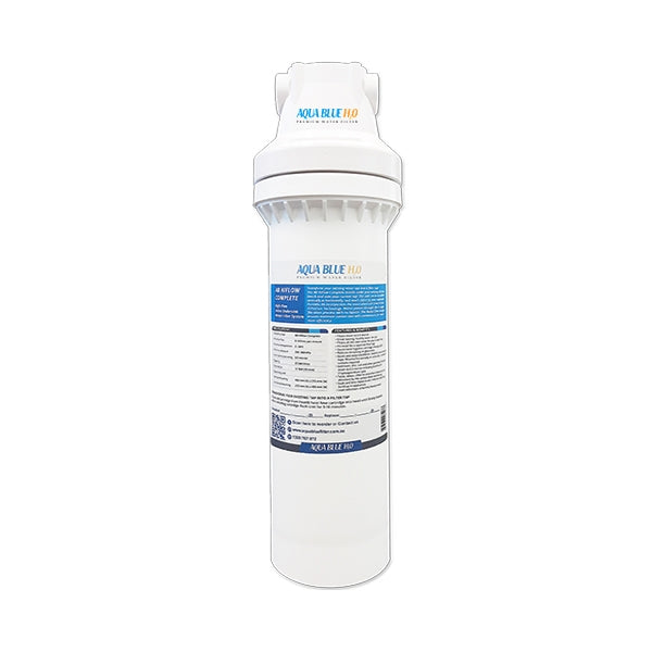 Aqua Blue H20  ABHIFLOW  Inline High Flow Water Filter System