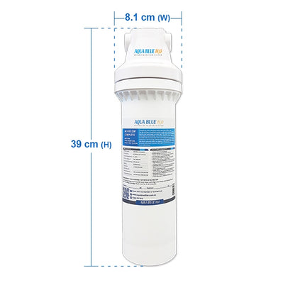 Aqua Blue H20  ABHIFLOW  Inline High Flow Water Filter System
