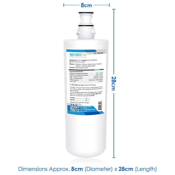 In-Sink-Erator Water Filter - Single filter - 44634B replacement