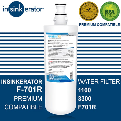 In-Sink-Erator Water Filter - Single filter - 44634B replacement