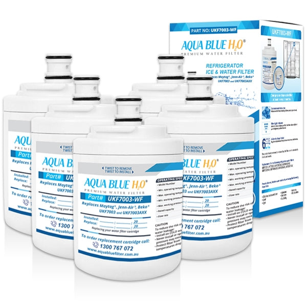 Maytag Fridge Filter UKF7003AXX  UKF7003A Replacement Aqua Blue UKF7003AWF