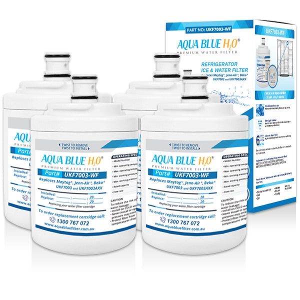 Maytag Fridge Filter UKF7003AXX  UKF7003A Replacement Aqua Blue UKF7003AWF