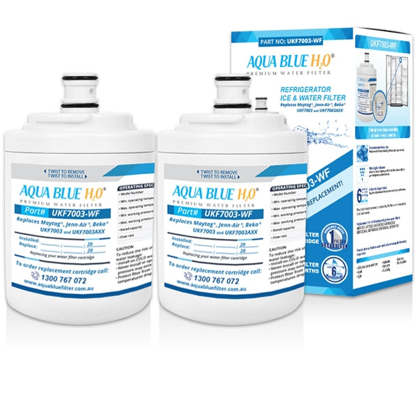 Maytag Fridge Filter UKF7003AXX  UKF7003A Replacement Aqua Blue UKF7003AWF