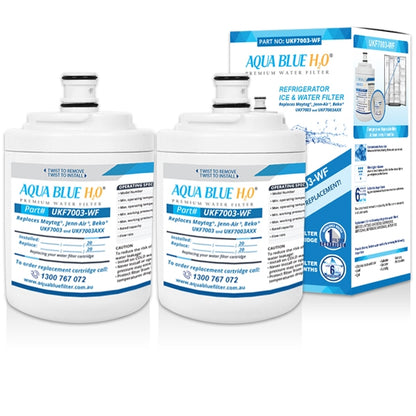 Maytag Fridge Filter UKF7003AXX  UKF7003A Replacement Aqua Blue UKF7003AWF