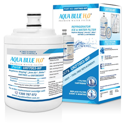 Maytag Fridge Filter UKF7003AXX  UKF7003A Replacement Aqua Blue UKF7003AWF