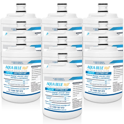 Maytag Fridge Filter UKF7003AXX  UKF7003A Replacement Aqua Blue UKF7003AWF