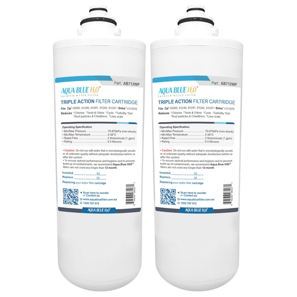 Birko 1311070 Compatible 5 Micron Triple Action Water Filter by Puretec