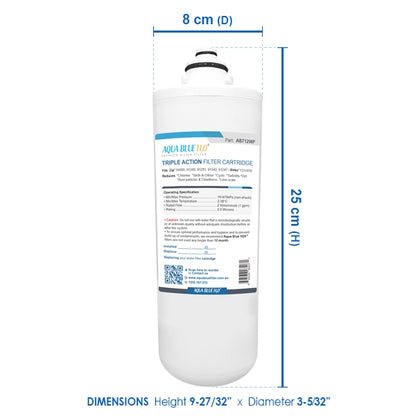 Birko 1311070 Compatible 5 Micron Triple Action Water Filter by Puretec