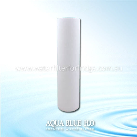 Aqua Blue H2O 10" Polyspun Polypropylene Sediment Cartridge 10 Mic Water Filter
