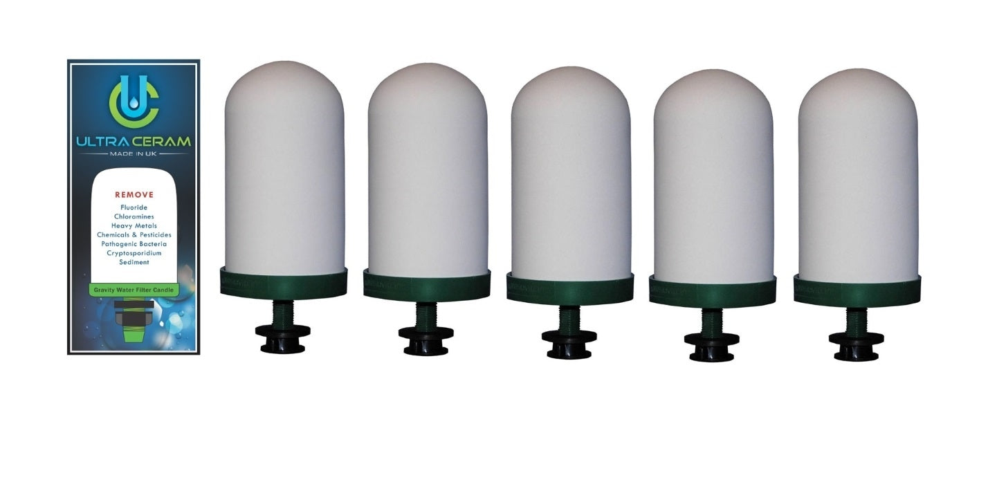 SCP Fluoride Plus Filter Candle for Gravity Urn Water Filters