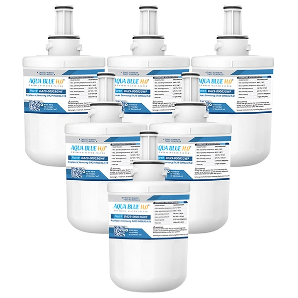 Aqua Blue Filter Generic Replacement for Samsung DA29-00003G, A, B, F Fridge Water Filter