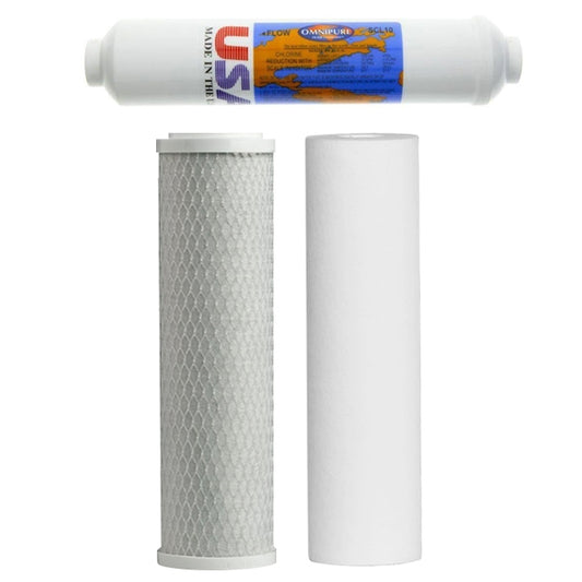 Clean& Clear 3 Stage Filter cartridge set