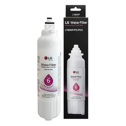2X Genuine OEM LG LT800P ADQ73613401 Ice and Water Fridge Filter