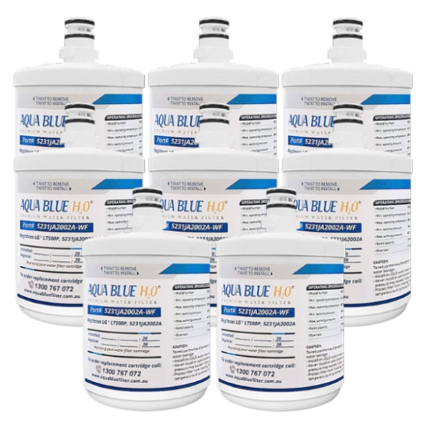 ADQ72910901 ECO AQUA EFF-6005A LG Generic Water Filter Replacing 5231JA2002A, LT500P 