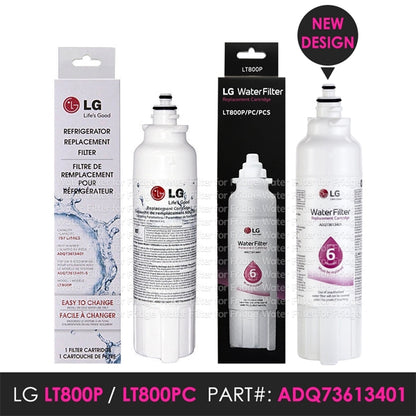 2X Genuine OEM LG LT800P ADQ73613401 Ice and Water Fridge Filter