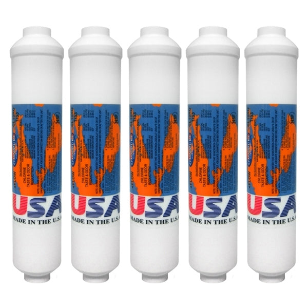 CL10RO-T33 GAC Inline Reverse Osmosis Water Filter WITH PUSH FITTING