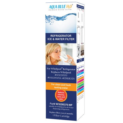 Whirpool Air Filter+W10295370 Set by Aqua Blue H20 