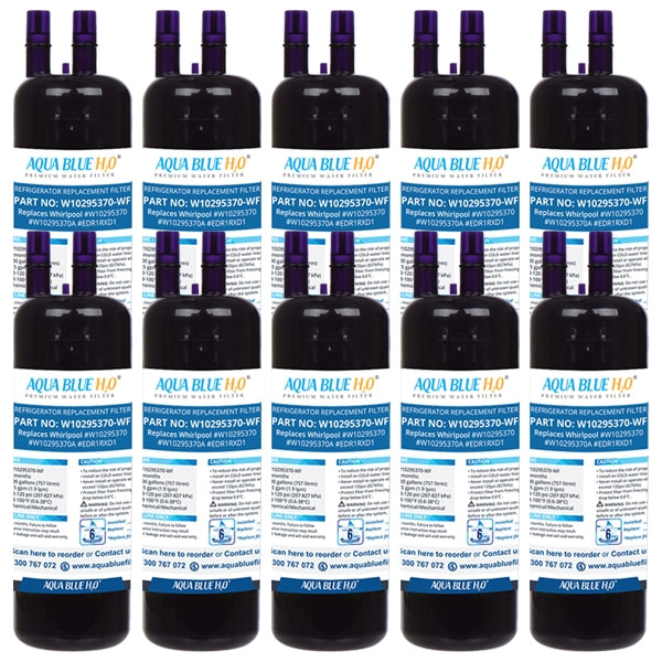 Whirlpool W10295370 FILTER1 Refrigerator Water Filter  BY Aqua Blue H20 